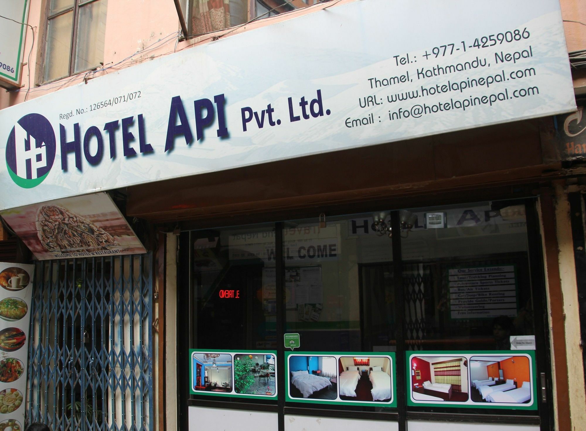 Hotel Api Kathmandu Exterior foto